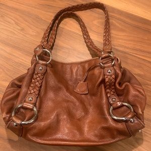 Banana Republic- brown, leather shoulder bag